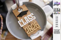 Graduation Stanley Topper Laser Cut | 3D Laser Cut Files Product Image 1