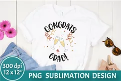 Congrats Grad tshirt mock up preview