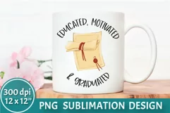 Congrats Grad mug mock up preview