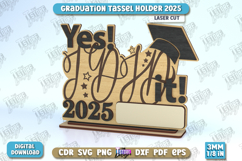Graduation Tassel Holder | Grad 2025 | Graduation Gift Idea Product Image 1