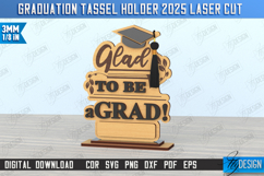 Graduation Tassel Holder Laser Cut Bundle, Graduation Award Product Image 7
