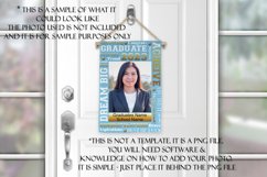Graduation Words - 2023 Blue 12x18 Garden Flag Sublimation Product Image 3