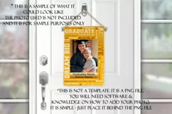 Graduation Words - 2023 Gold 12x18 Garden Flag Sublimation Product Image 3