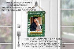 Graduation Words - 2023 Green 12x18 Garden Flag Sublimation Product Image 3