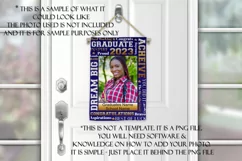 Graduation Words - 2023 Purple 12x18 Garden Flag Sublimation Product Image 3