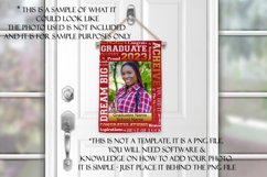 Graduation Words - 2023 Red 12x18 Garden Flag Sublimation Product Image 3