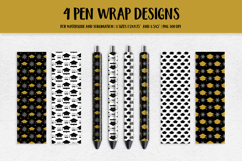 Graduation Hats Pen Wrap Sublimation or Waterslide PNG 015 Product Image 1