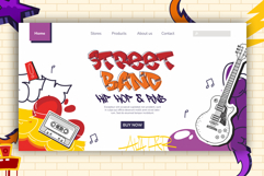 Graff Tales | Wild Break Graffiti Webfont for Urban Websites Product Image 3