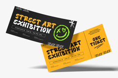 AEROSOL BRUSH - Graffiti Font Product Image 7