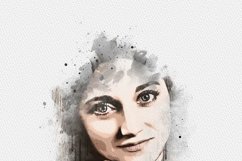 Editable Watercolor Art Photo Effect Product Image 6