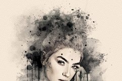 Editable Watercolor Art Photo Effect Product Image 7