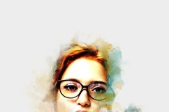 Editable Watercolor Art Photo Effect Product Image 2
