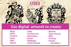Graffiti Stickers Set 25 SVG, Bundle Graffiti Shirt svg Product Image 3