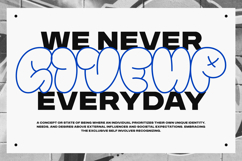 Grafyne - Modern Bubble Balloon Graffiti Font Product Image 4