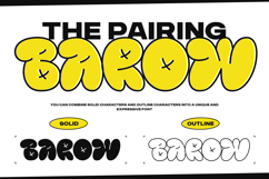 Grafyne - Modern Bubble Balloon Graffiti Font Product Image 6