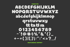 Graity Mengho Playful Liquid Bubble Display Font Product Image 6