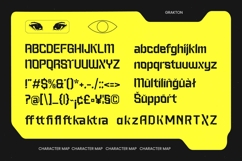 Grakton - Modern Futuristic Sans Serif Product Image 9
