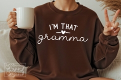 Pass Me To Gramma Im That Gramma Bundle SVG PNG Mothers Day Product Image 2