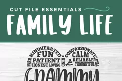 This grammy svg file is great for creating tshirts and tote bags with your Cricut or Silhouette cutter