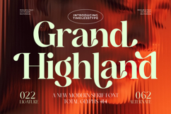 Grand Highland Modern Serif Font Product Image 1