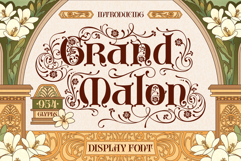 Grand Malon Typeface Product Image 1