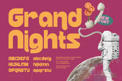 Grand Nights - Modern Retro Sans Serif Product Image 1