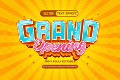 Grand Opening Duo Text Effect Product Image 1