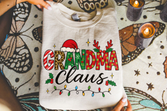 Grandma Claus PNG, Grandmother PNG, Merry Christmas PNG Product Image 4