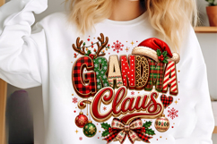 Grandma Claus Sublimation PNG Product Image 4