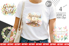 Grandma Garden Love Sublimation Product Image 1