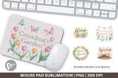 Grandma Garden Love Mouse Pad Product Image 1