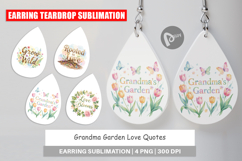 Grandma Garden Love Earring Product Image 1