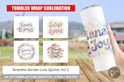 Grandma Garden Love Tumbler Product Image 1