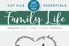 Grandma svg with heart and icon tall image for Pinterest