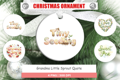 Grandma Little Sprout Ornament Product Image 1