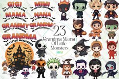 Grandma Mama Of Little Monsters Clipart Product Image 1