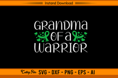 Grandma Of A Warrior Liver Cancer Awareness SVG File Product Image 1