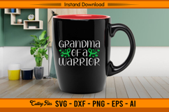 Grandma Of A Warrior Liver Cancer Awareness SVG File Product Image 3