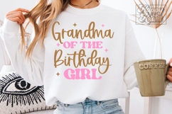 Grandma Of The Birthday Girl SVG PNG - First Birthday Girl Product Image 2