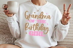 Grandma Of The Birthday Girl SVG PNG - First Birthday Girl Product Image 3