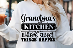 Grandma&#039;s kitchen where SVG, Cutting Board SVG Product Image 1