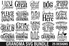 Grandma SVG Bundle - Grandma SVG Design ,Grandma Design Product Image 1