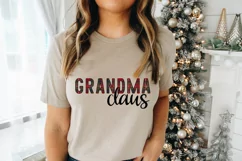 Grandma Claus Holiday Sublimation PNG Product Image 2