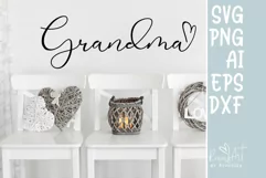 Grandma SVG design | Grandma gift craft Product Image 1