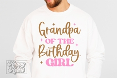 Grandpa Of The Birthday Girl SVG PNG - First Birthday Girl Product Image 1