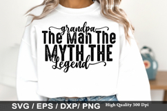 Grandpa SVG Design - I Have a Hero I Call Him Grandpa Product Image 2