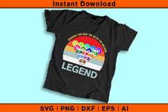 Grandpa Billiards Legend SVG | The Man The Myth Cut File Product Image 2