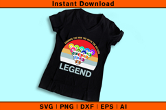 Grandpa Billiards Legend SVG | The Man The Myth Cut File Product Image 3