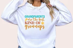 Grandparents are the best kind of grownups SVG Product Image 3