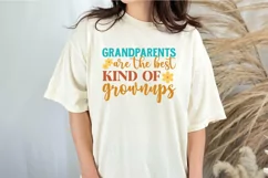 Grandparents are the best kind of grownups SVG Product Image 2